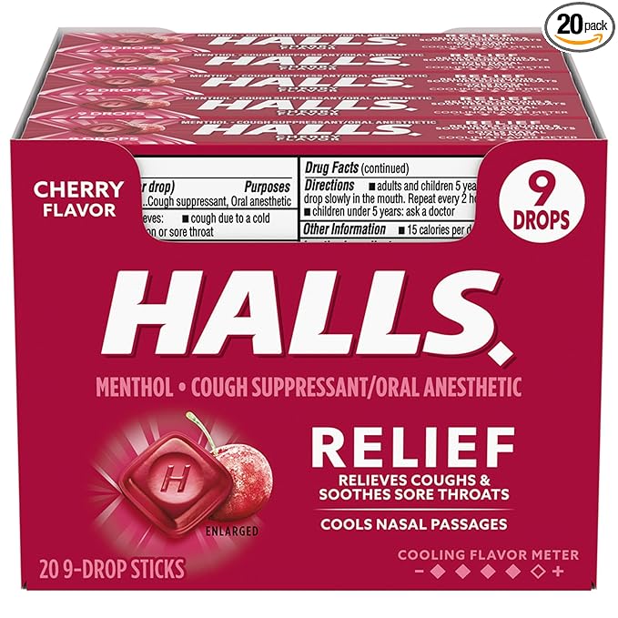 HALLS RELIEF 20CT